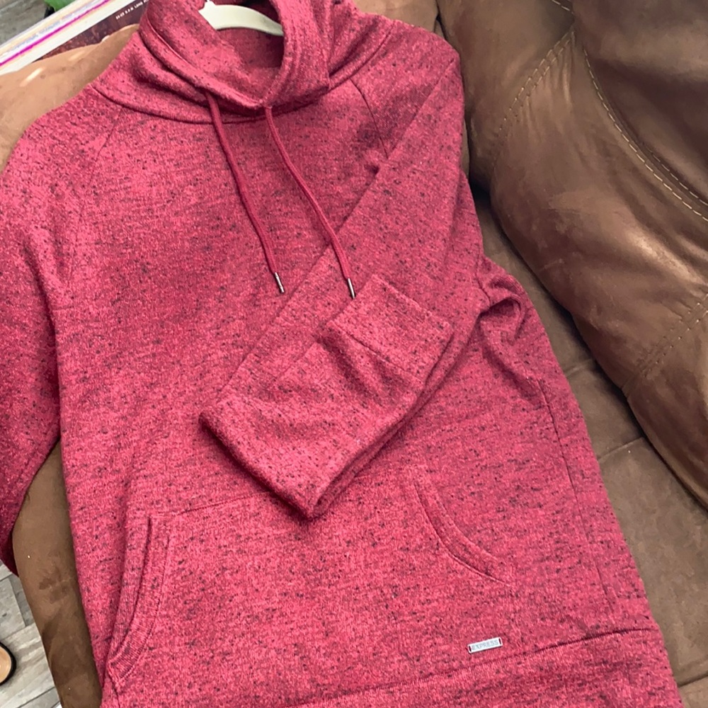Maroon Express sweater